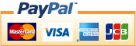 PayPal MasterCard VISA AMERICANEXPRESS JCB