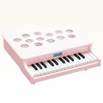 ミニピアノ P25 ピンキッシュホワイト
